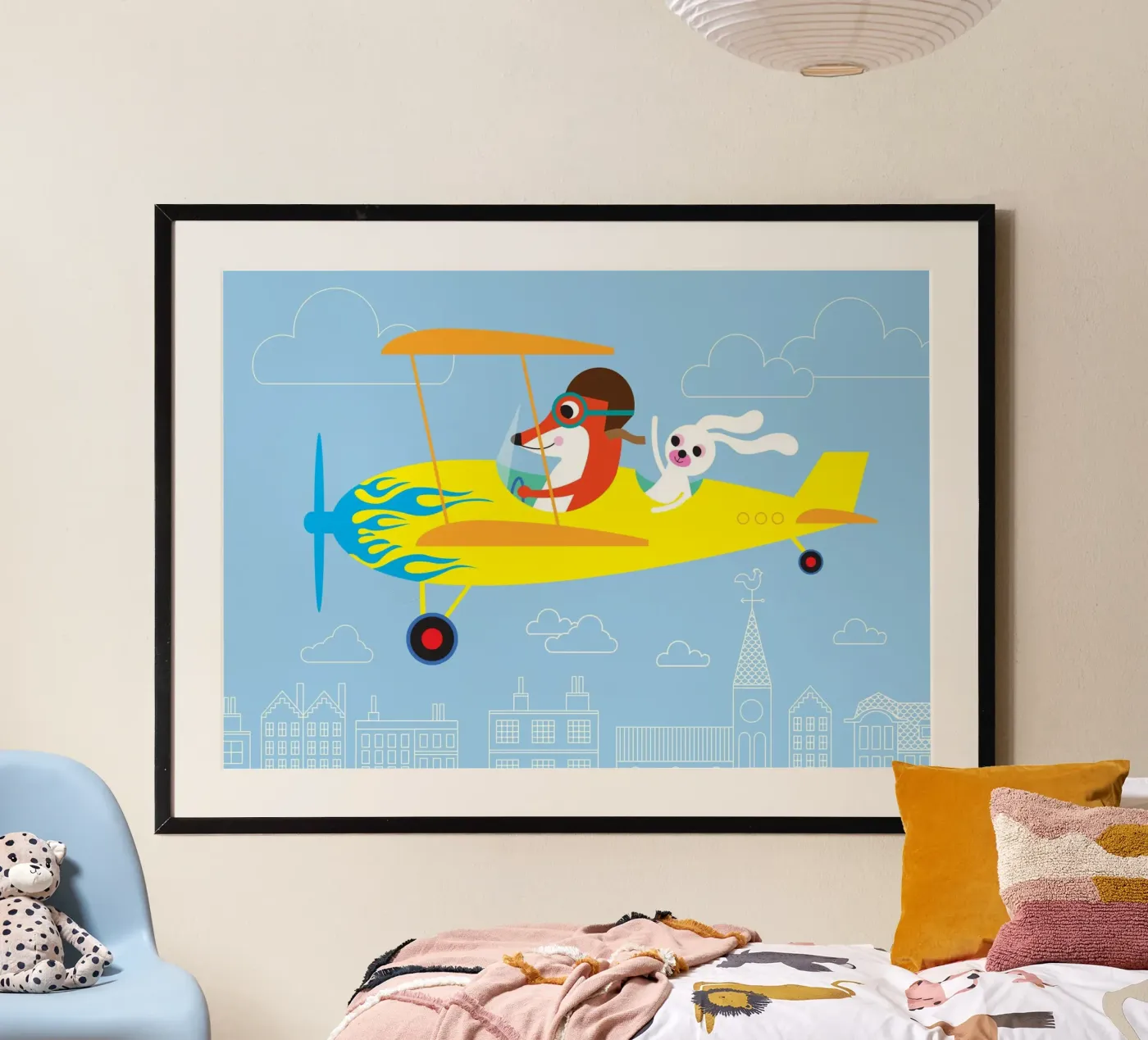 Volpe e lepre poster da Looks n Brains