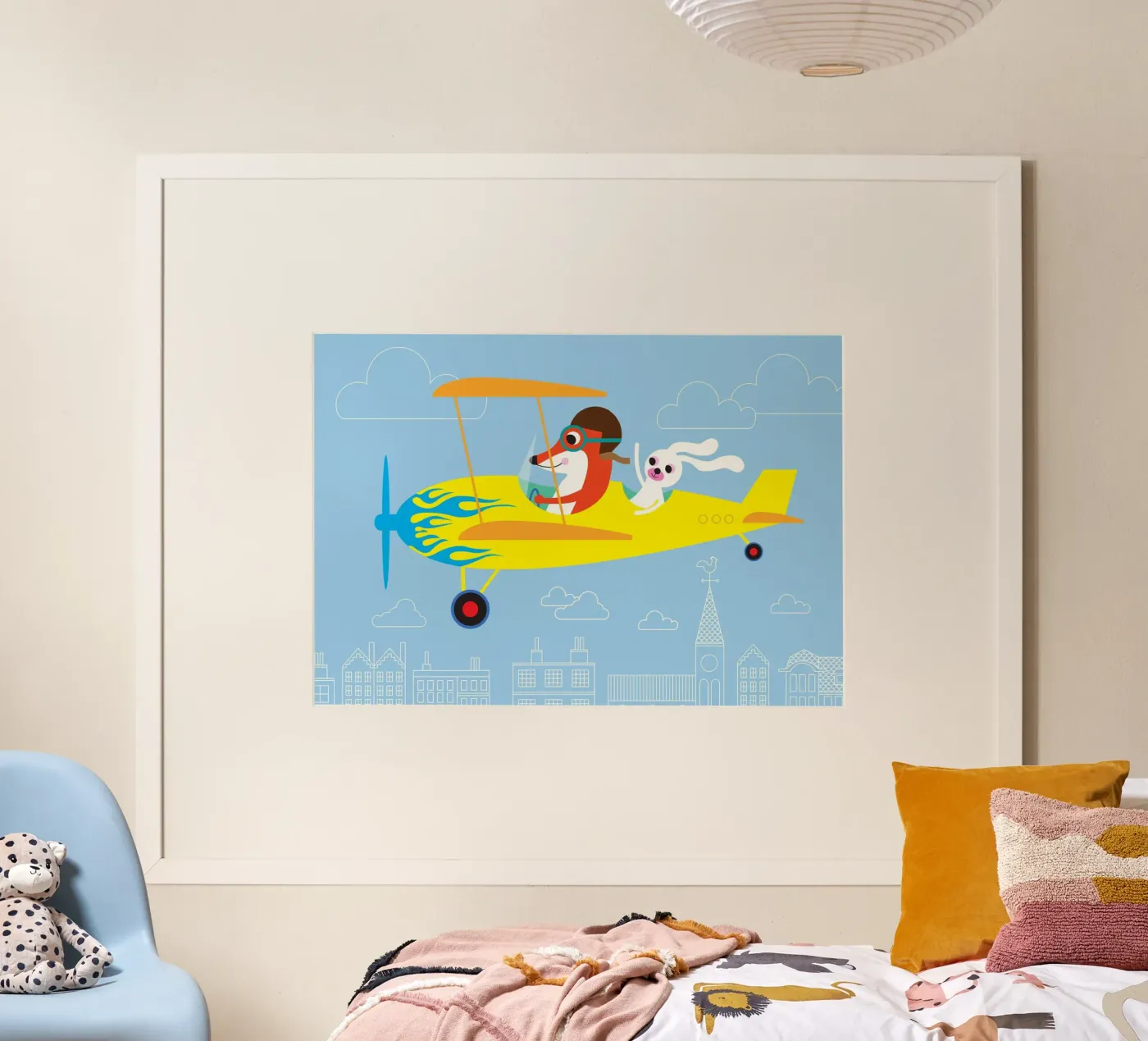 Volpe e lepre poster da Looks n Brains