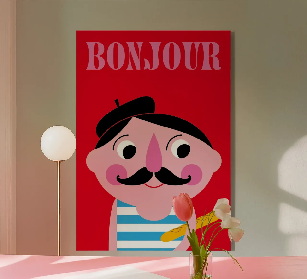 Bonjour plexiglass da Looks n Brains