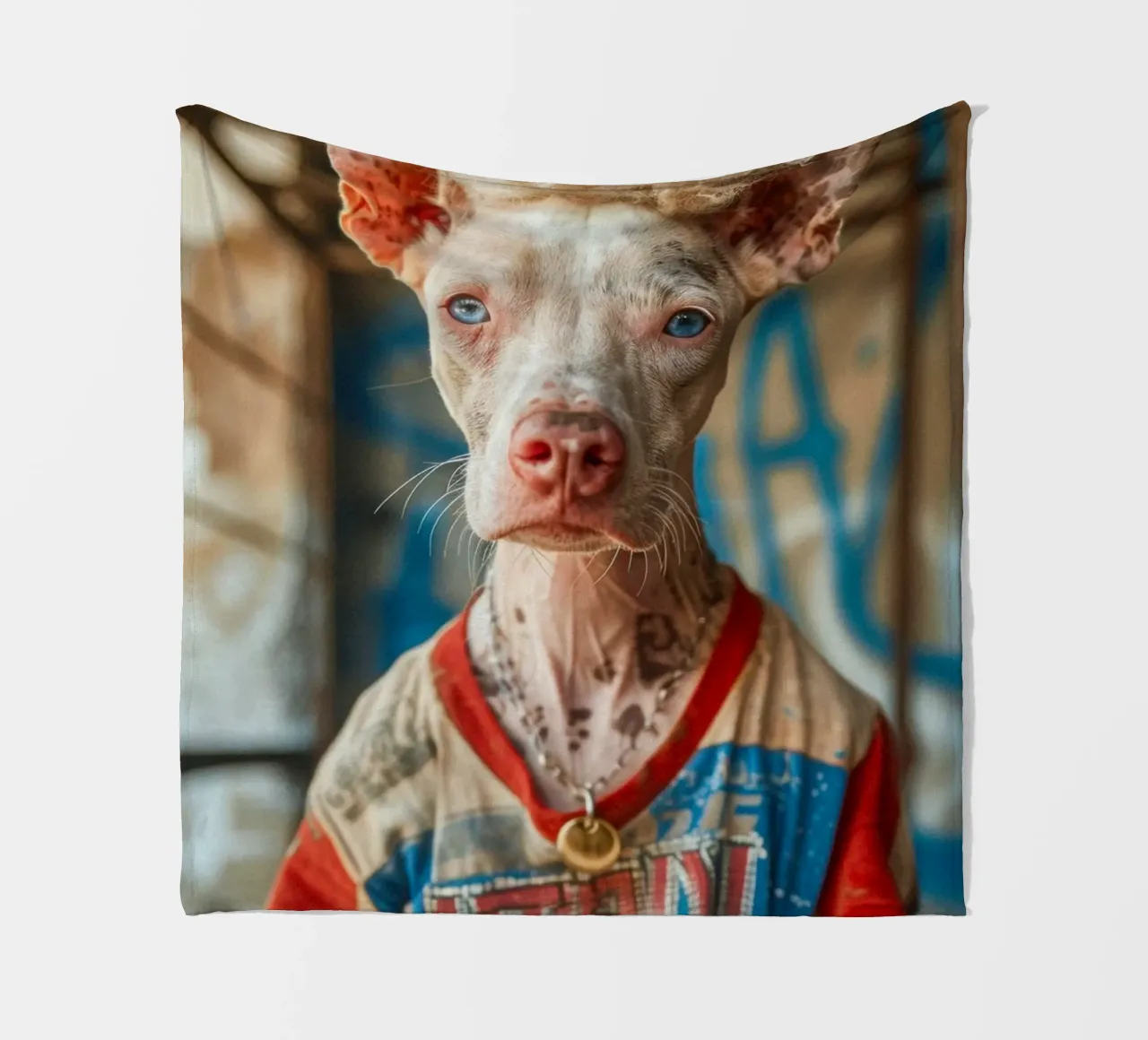 Julian coperta in pile da Affiches Chien Originales – Dogland