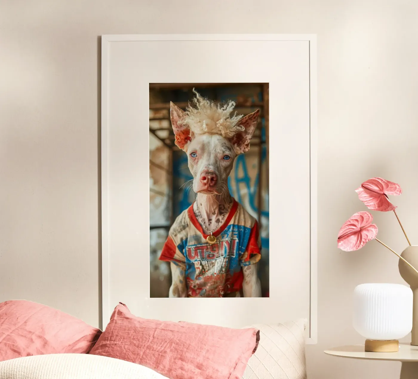 Julian poster by Affiches Chien Originales – Dogland