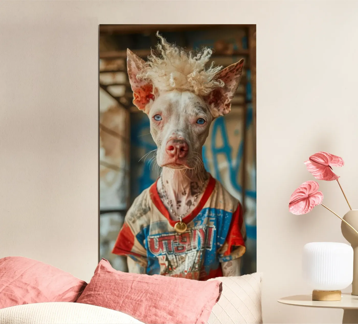 Julian poster by Affiches Chien Originales – Dogland