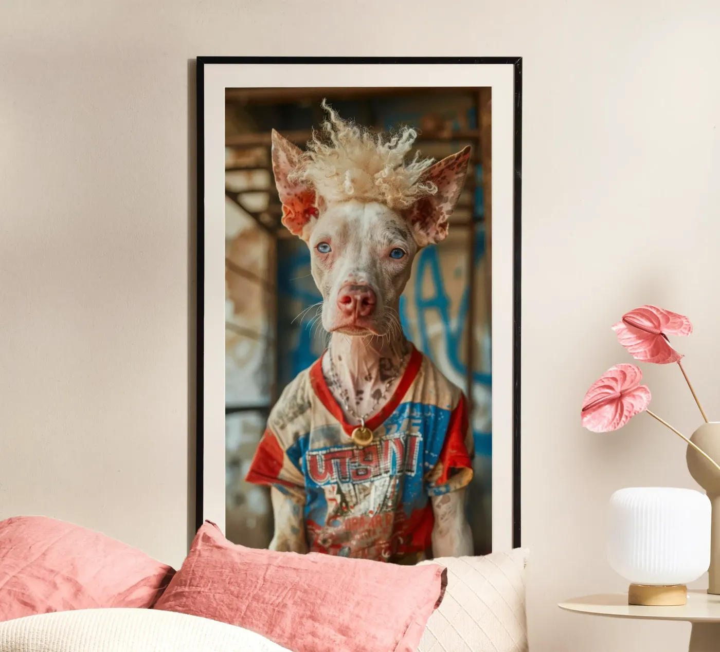 Julian poster by Affiches Chien Originales – Dogland