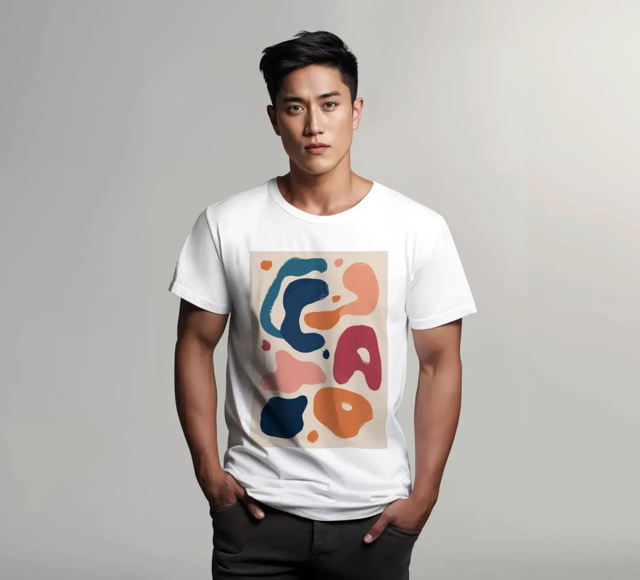 Composizione di forme giocose t-shirt da Kala Martir