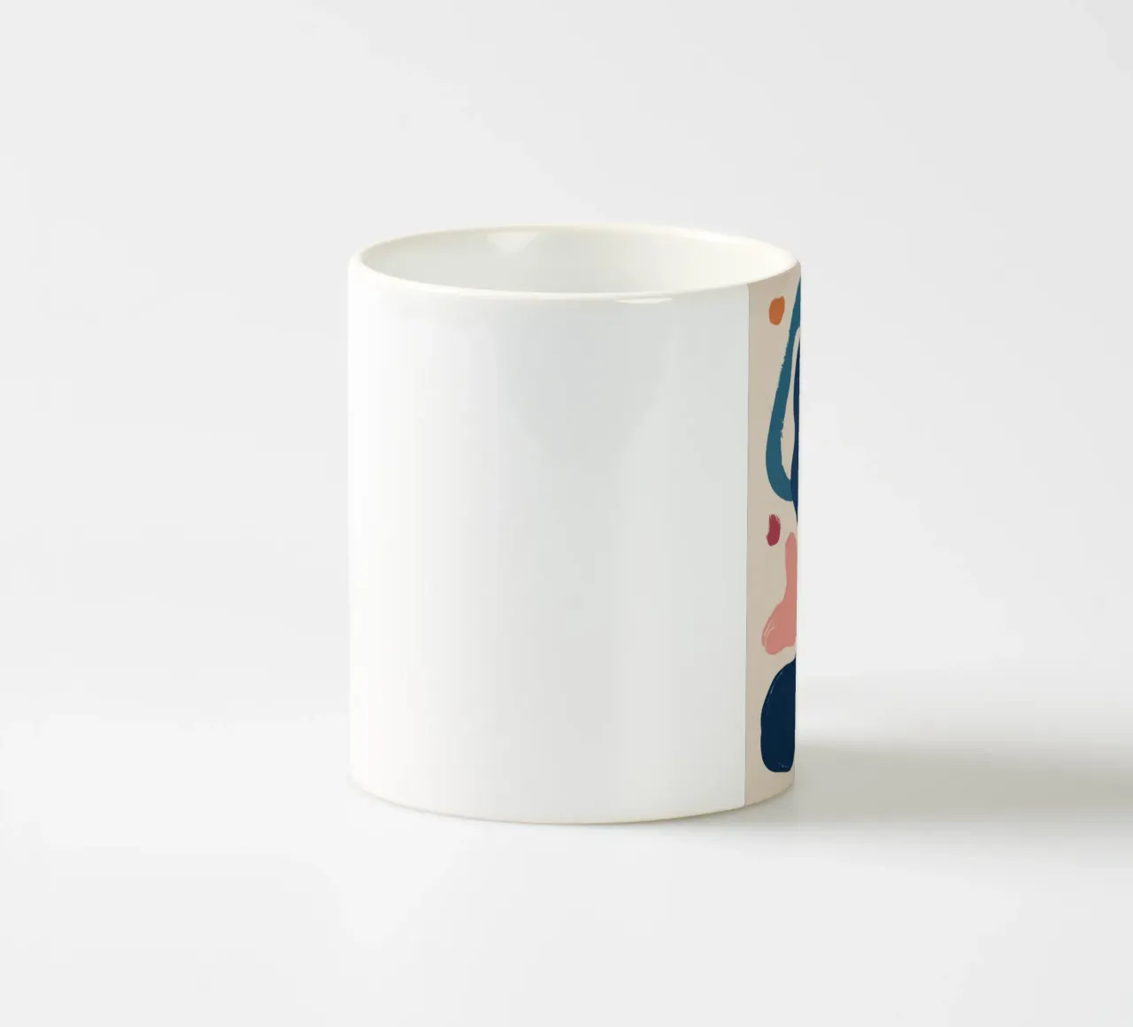 Composizione di forme giocose tazza in ceramica da Kala Martir