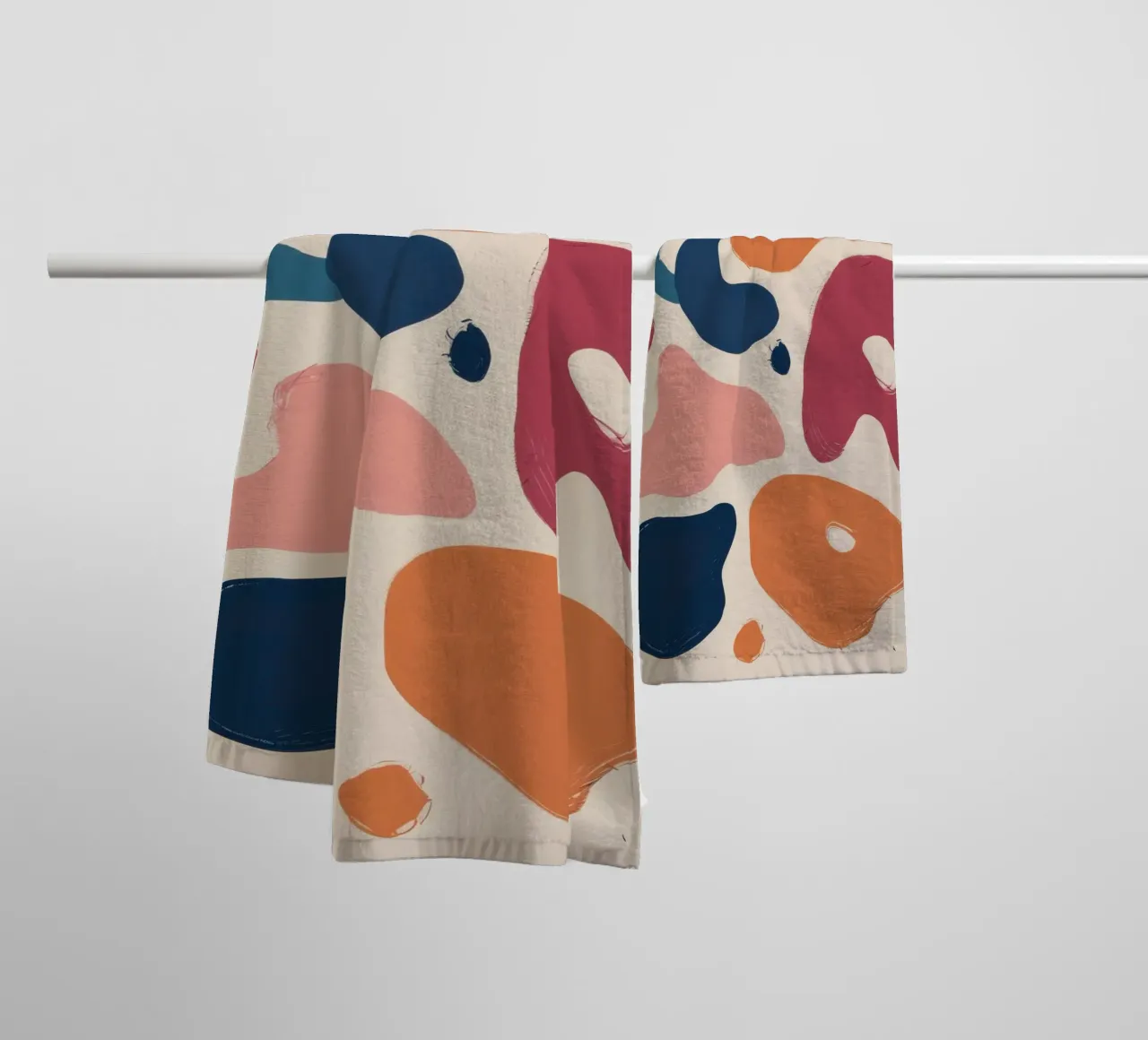 Speelse Vorm Compositie badhanddoek van Kala Martir