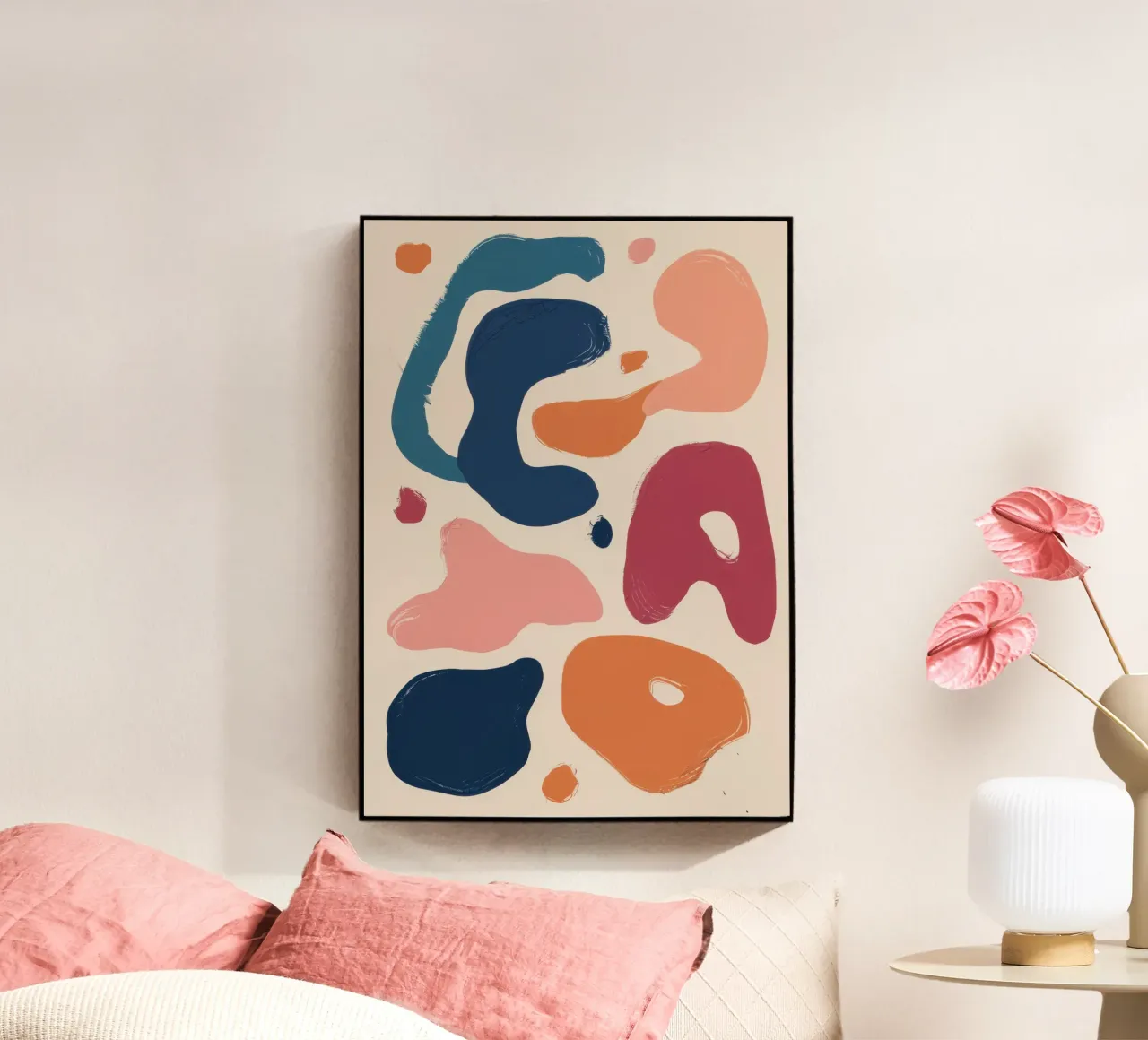 Composizione di forme giocose plexiglass da Kala Martir
