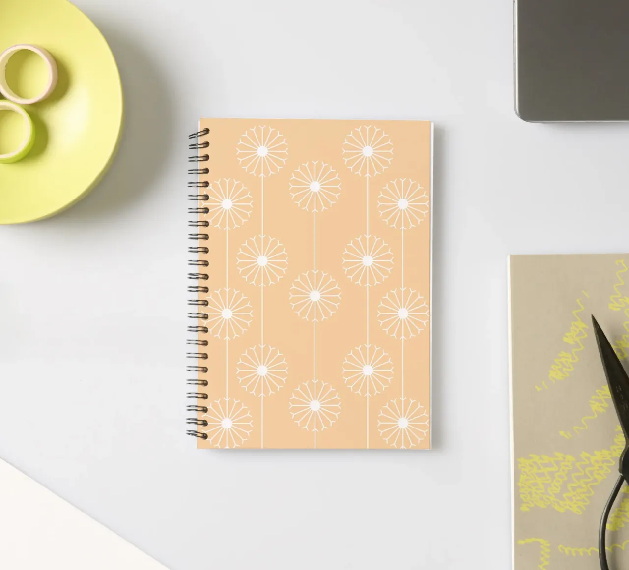 Dandelion Pattern #1 Ringbuch von kathrinmay