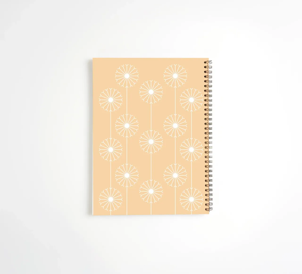 Dandelion Pattern #1 diario ad anelli da kathrinmay