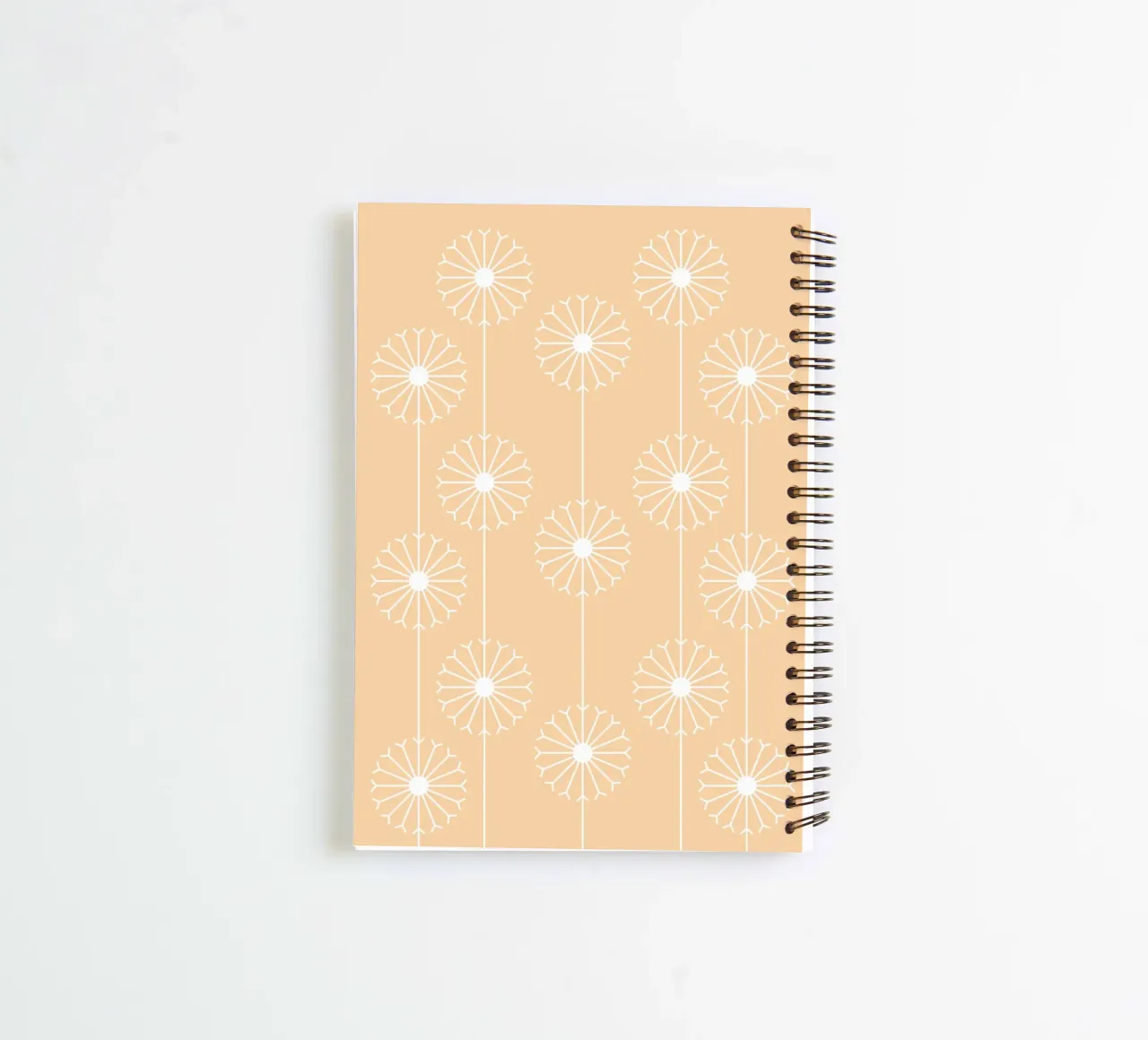 Dandelion Pattern #1 diario ad anelli da kathrinmay