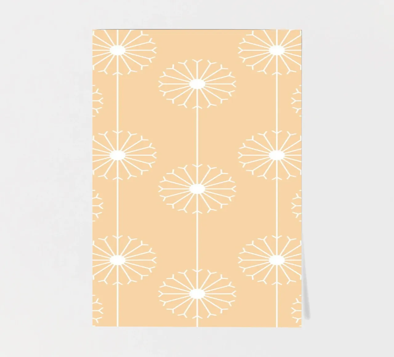 Dandelion Pattern #1 Stickerbogen von kathrinmay