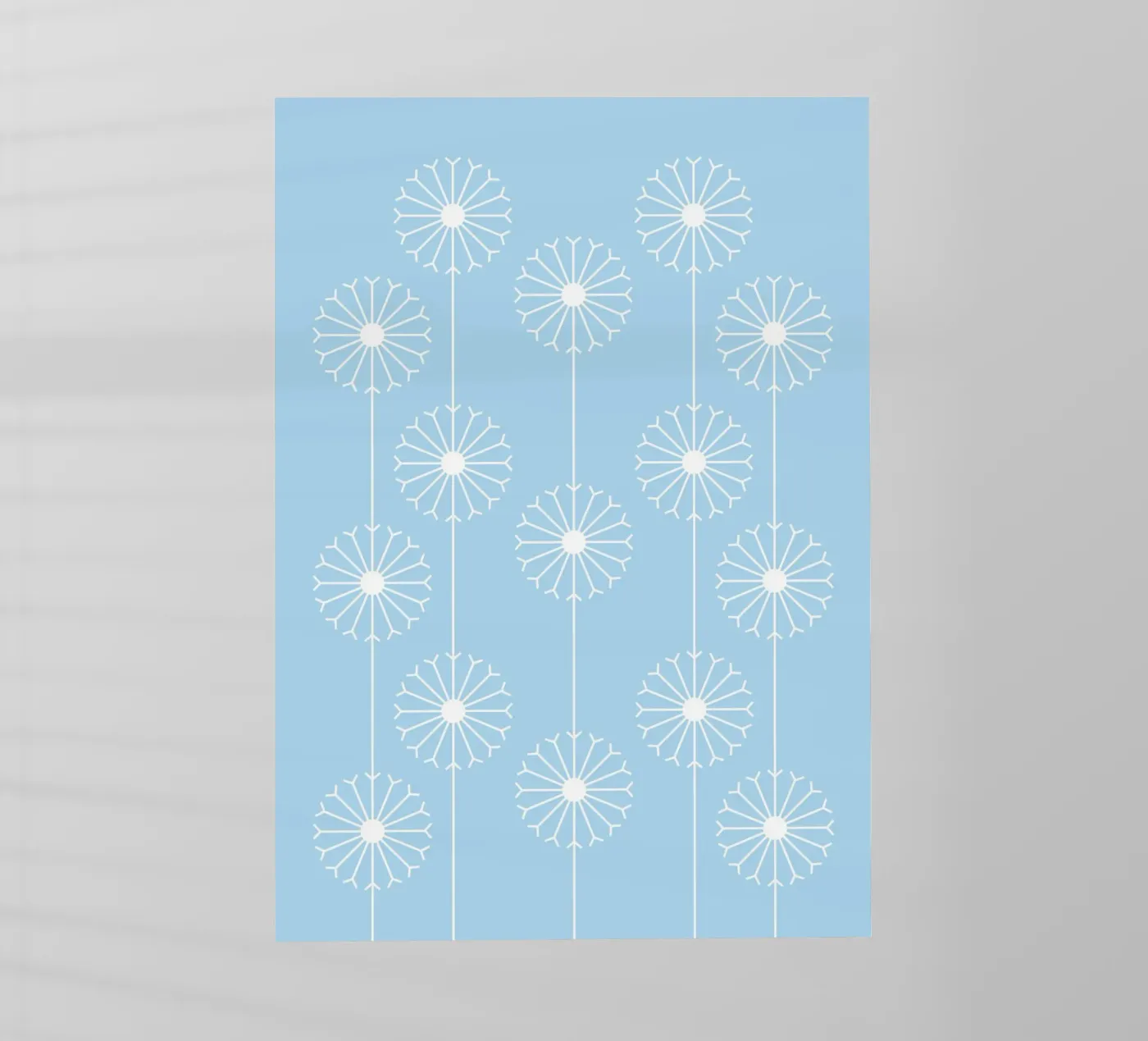 Dandelion Pattern #2 backlit folie van kathrinmay