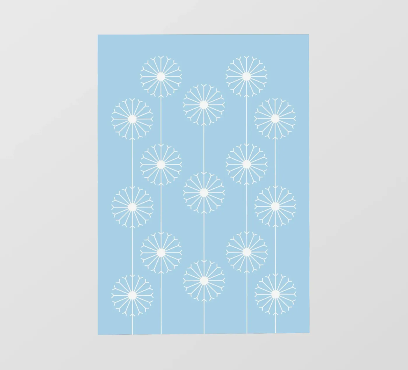 Dandelion Pattern #2 backlit folie van kathrinmay