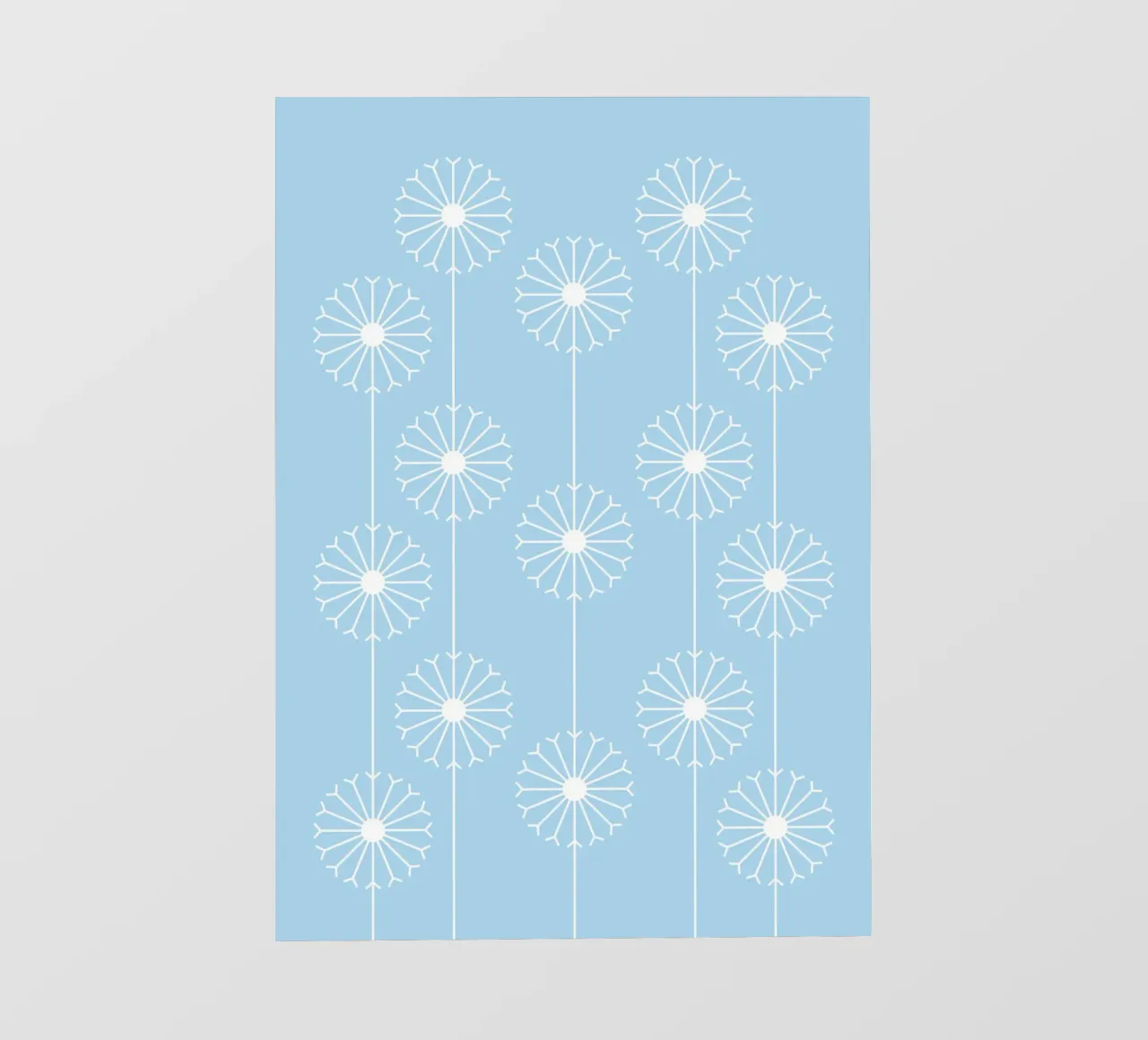 Dandelion Pattern #2 telo in pvc da kathrinmay