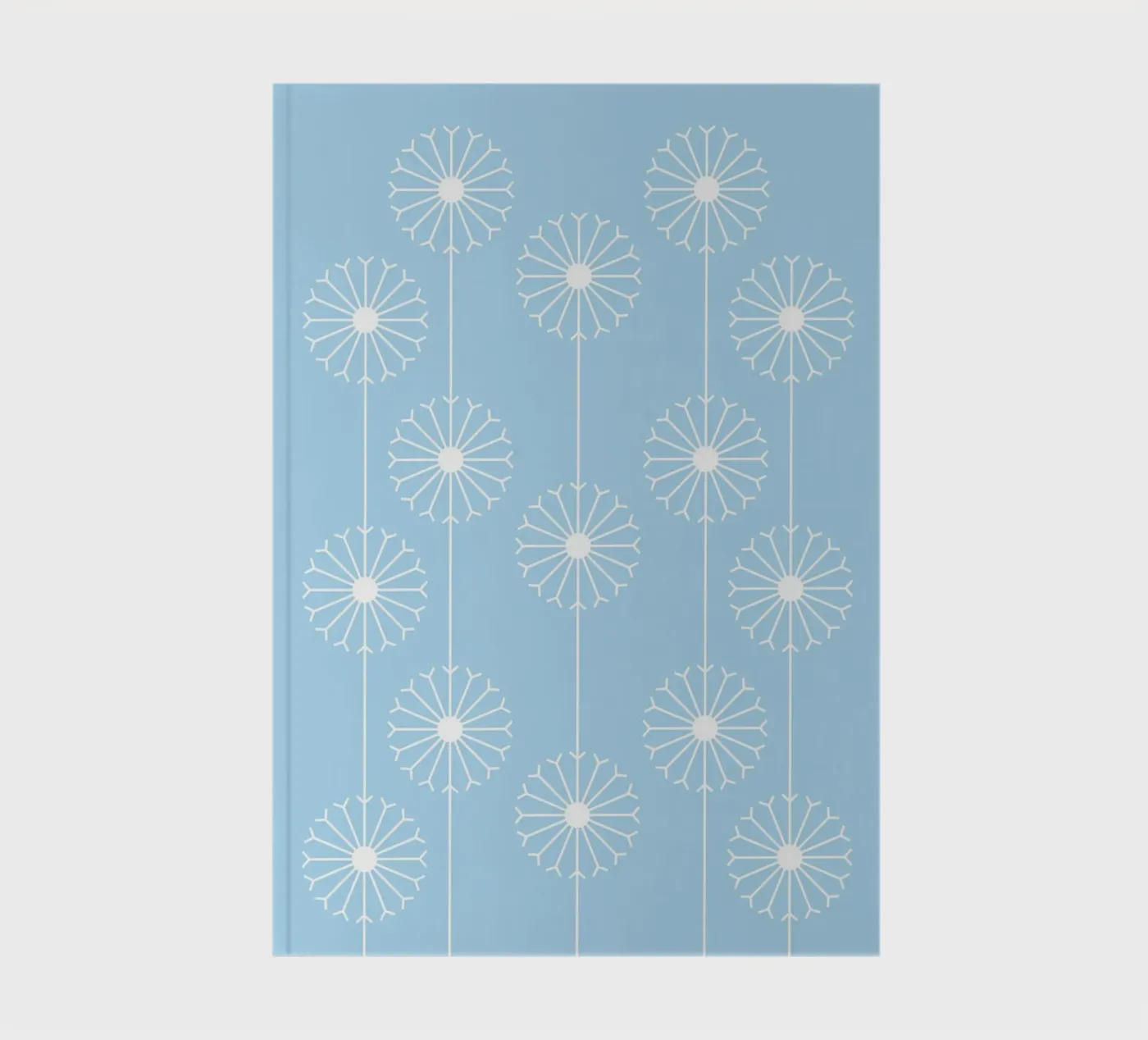 Dandelion Pattern #2 notebook by kathrinmay
