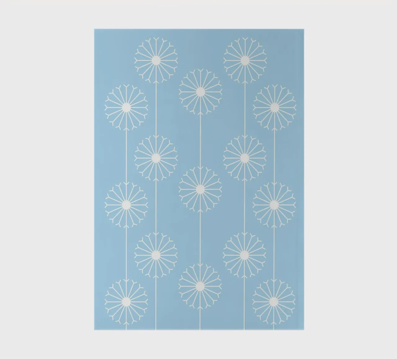 Dandelion Pattern #2 notebook by kathrinmay