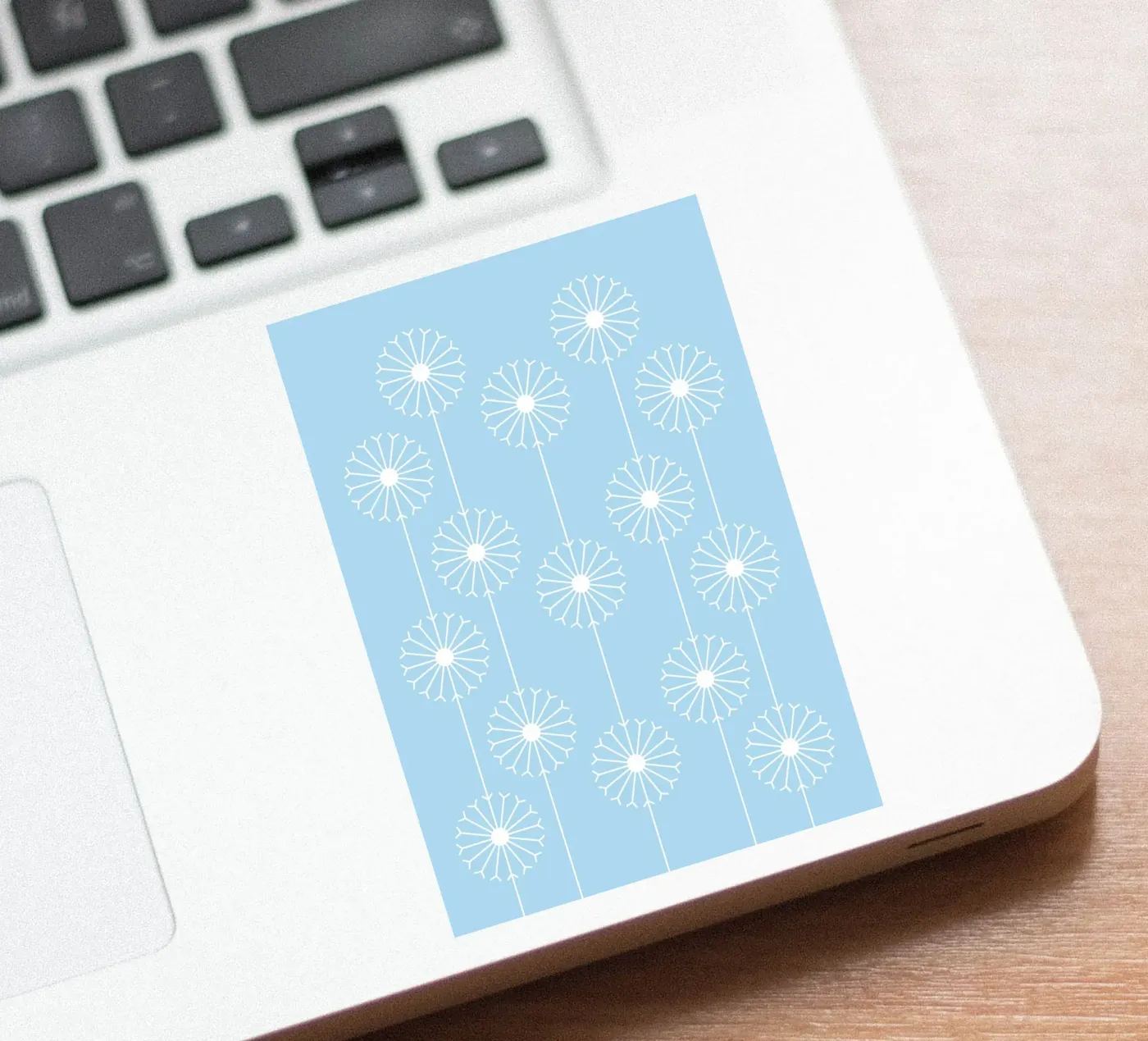 Dandelion Pattern #2 Sticker von kathrinmay