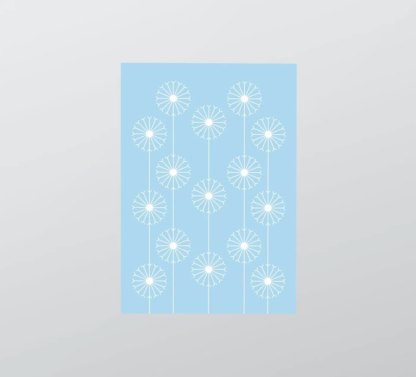 Dandelion Pattern #2 Sticker von kathrinmay