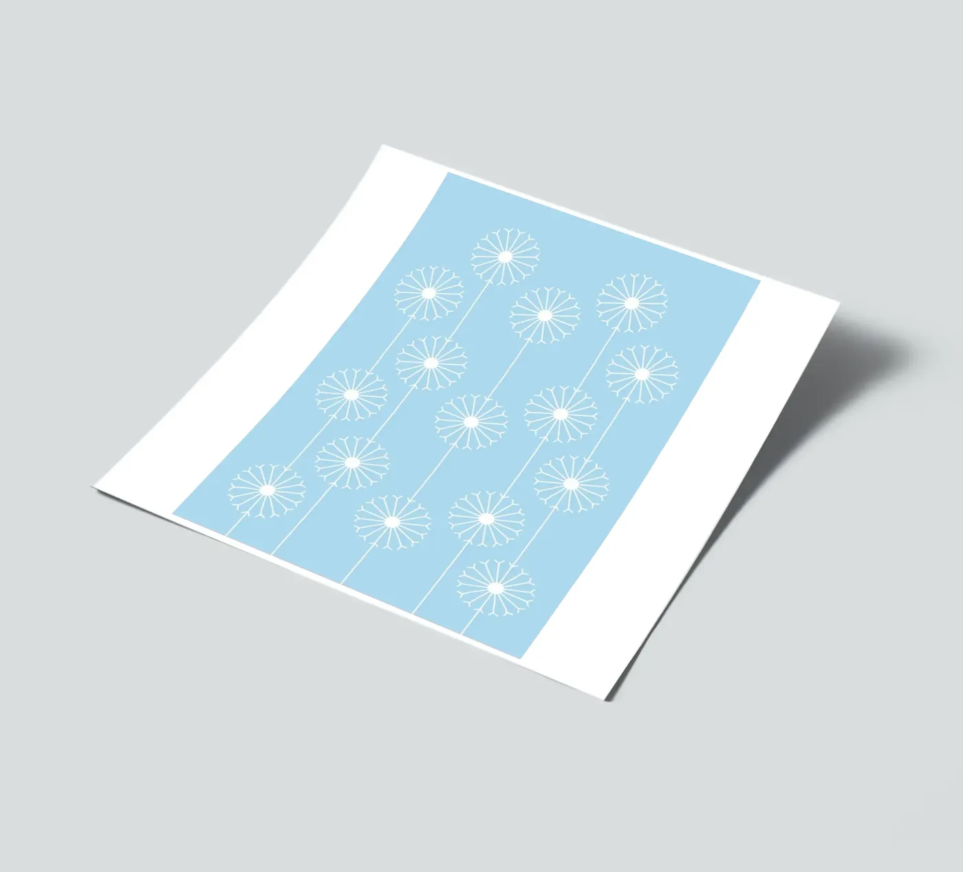 Dandelion Pattern #2 stickervel van kathrinmay