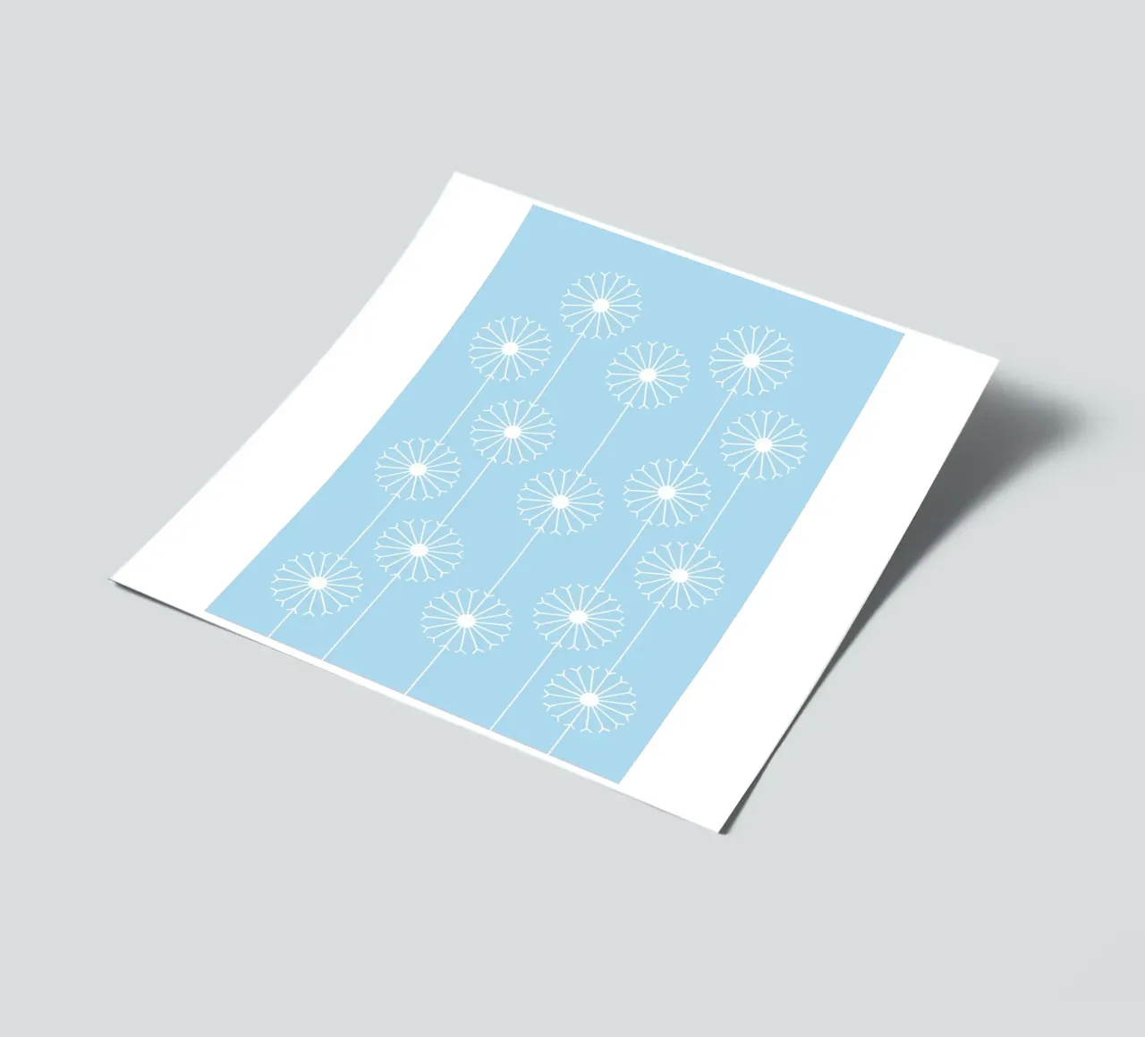 Dandelion Pattern #2 stickervel van kathrinmay