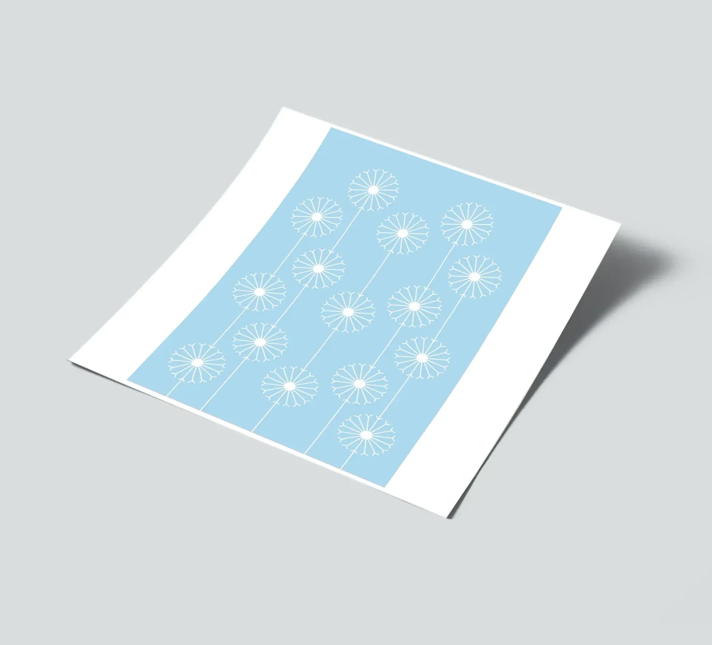 Dandelion Pattern #2 Stickerbogen von kathrinmay