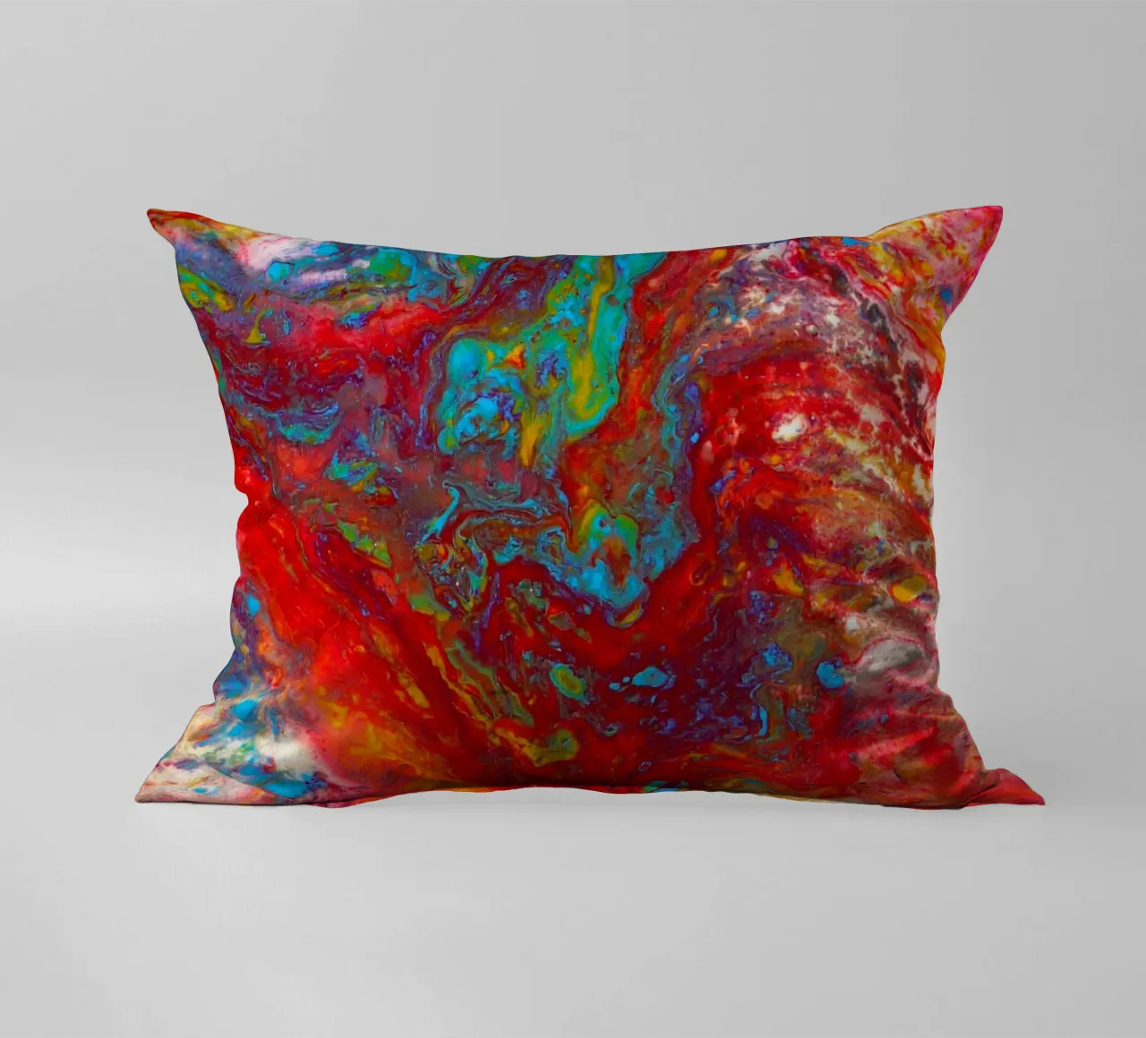 Abstract Artwork Colourful #13 cuscino da kathrinmay