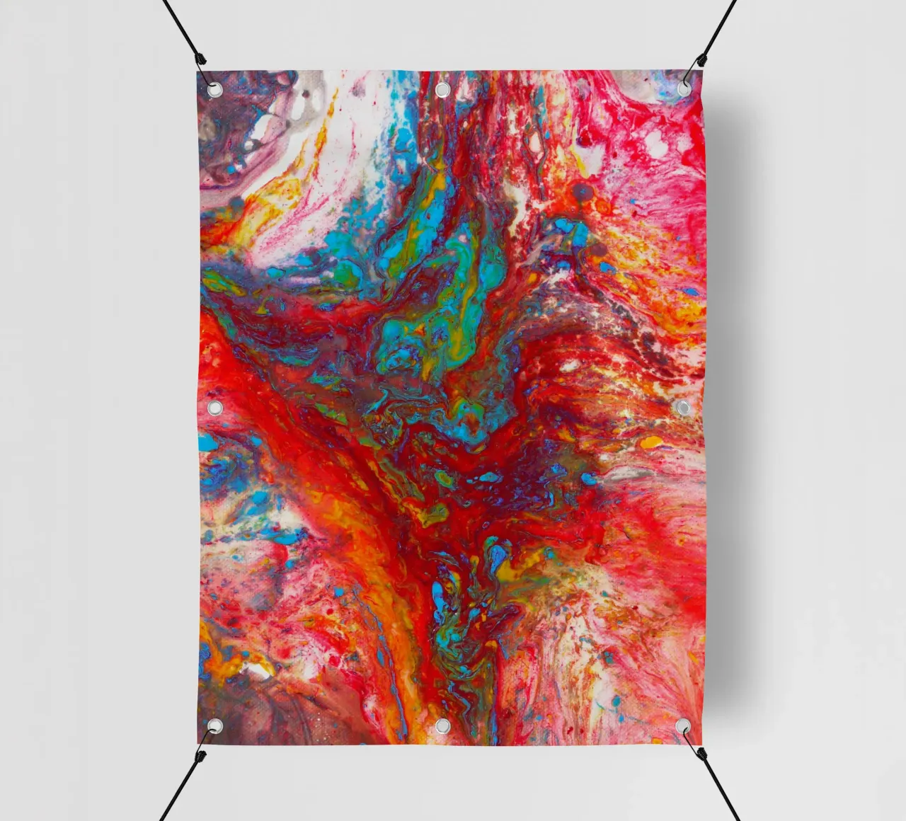 Abstract Artwork Colourful #13 telo in pvc da kathrinmay