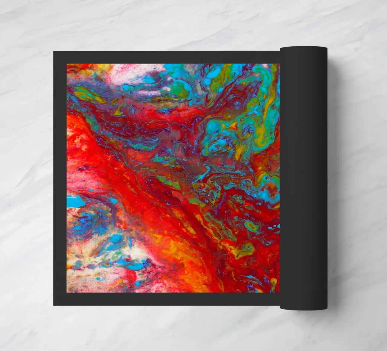 Abstract Artwork Colourful #13 zerbino da kathrinmay