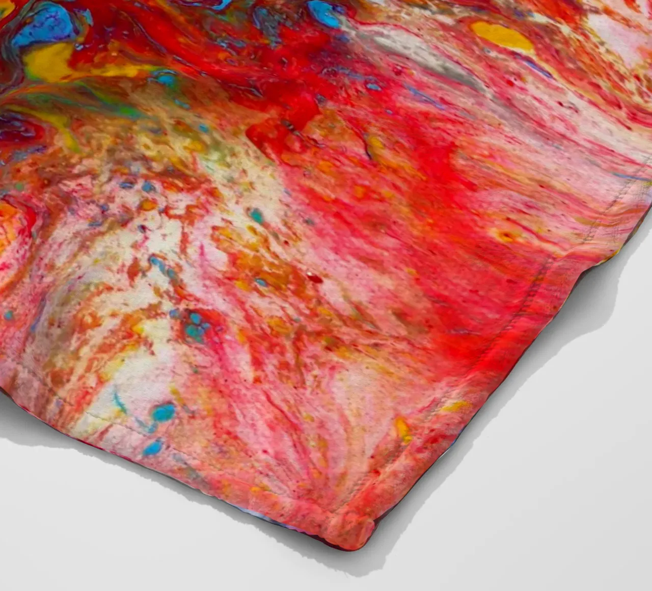 Abstract Artwork Colourful #13 coperta in pile da kathrinmay