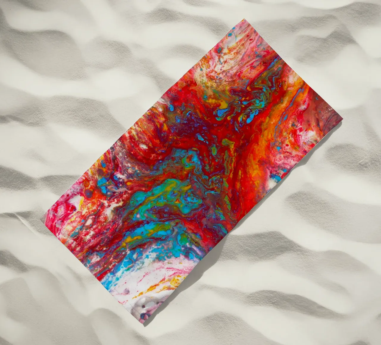 Abstract Artwork Colourful #13 telo mare da kathrinmay