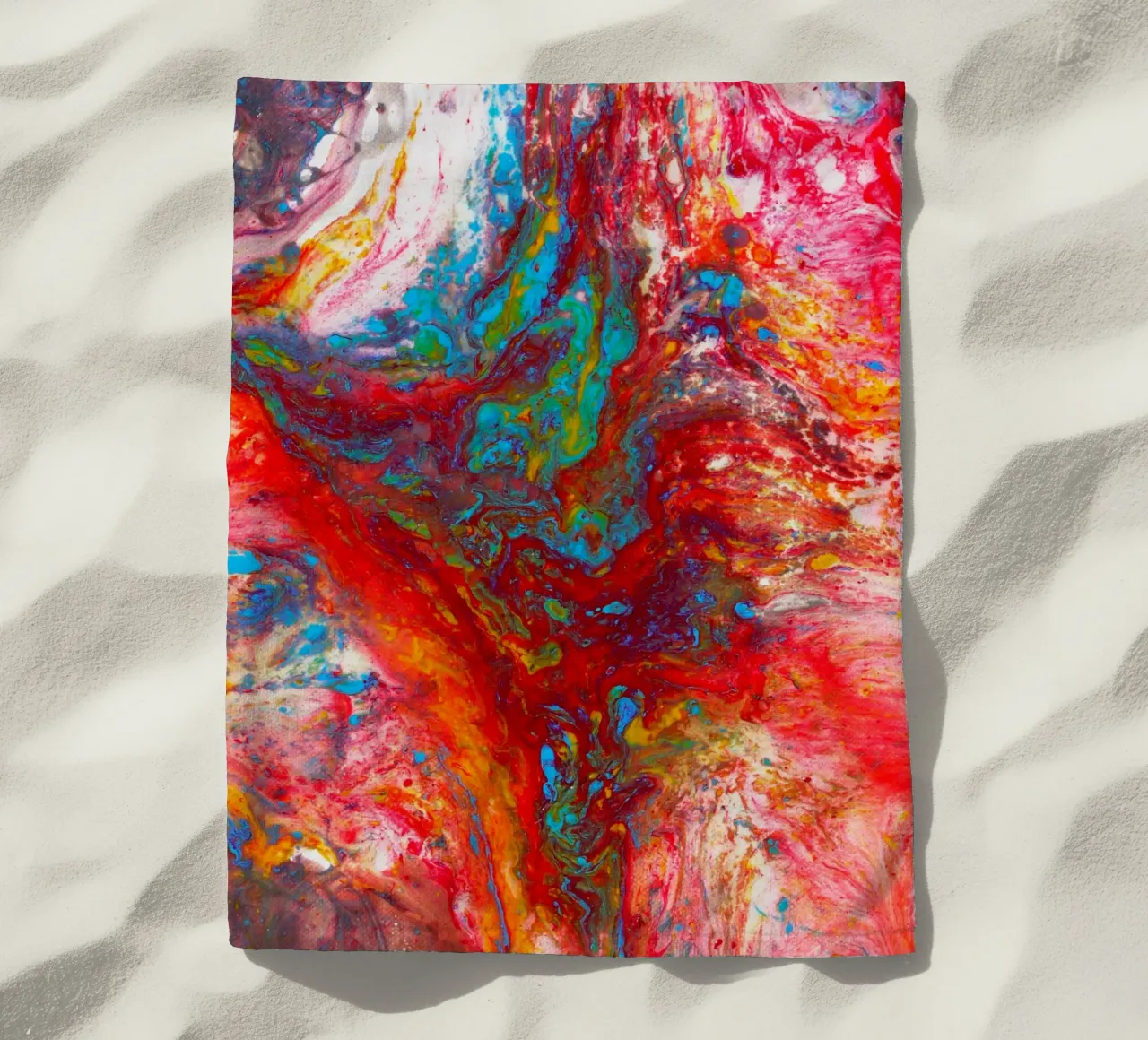Abstract Artwork Colourful #13 telo mare da kathrinmay