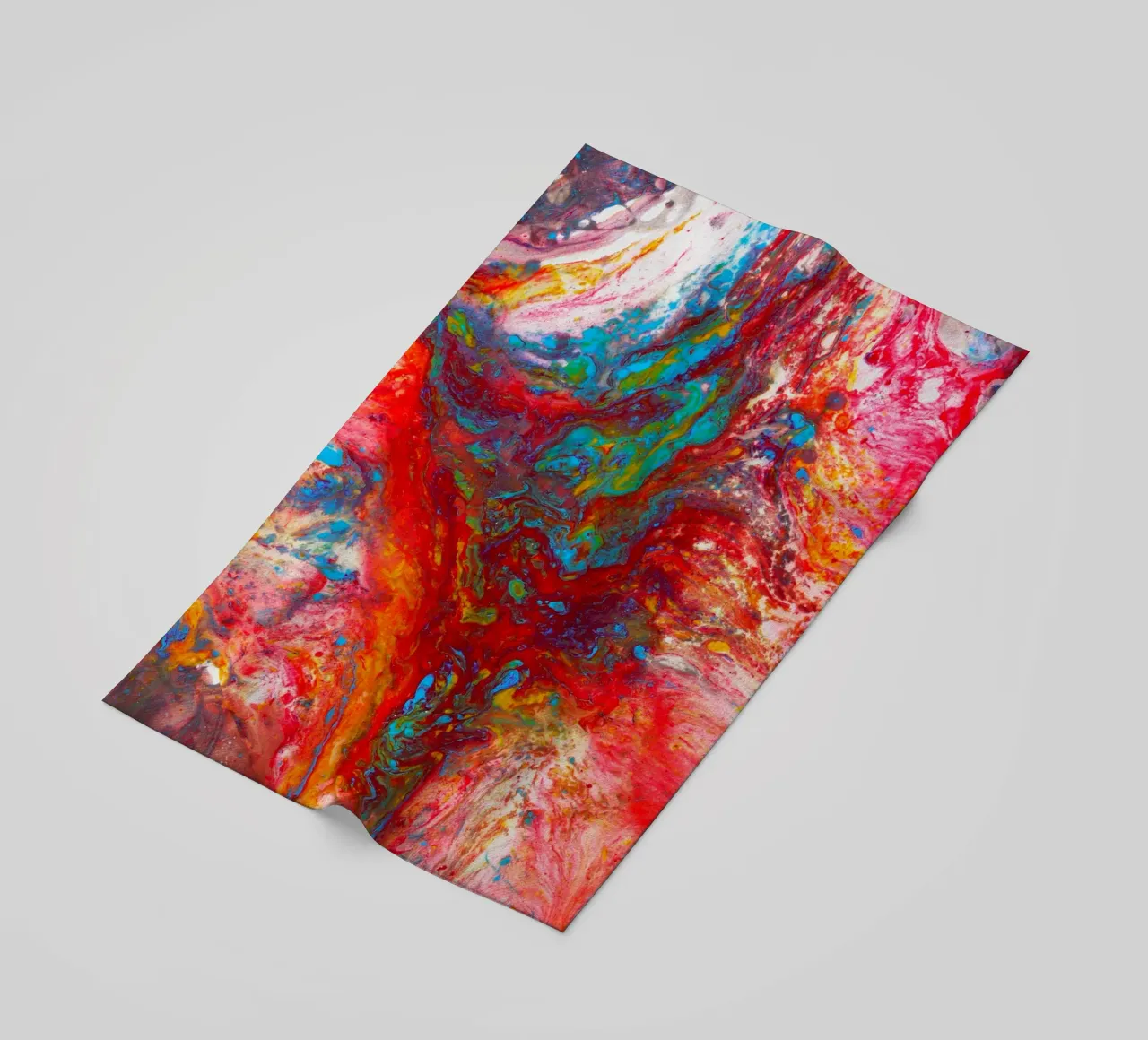 Abstract Artwork Colourful #13 telo mare da kathrinmay
