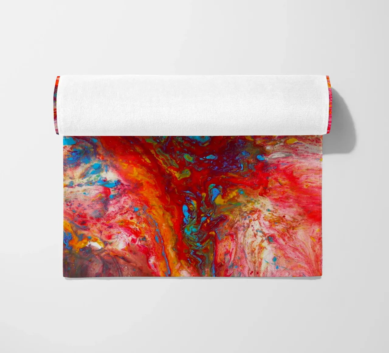 Abstract Artwork Colourful #13 telo mare da kathrinmay