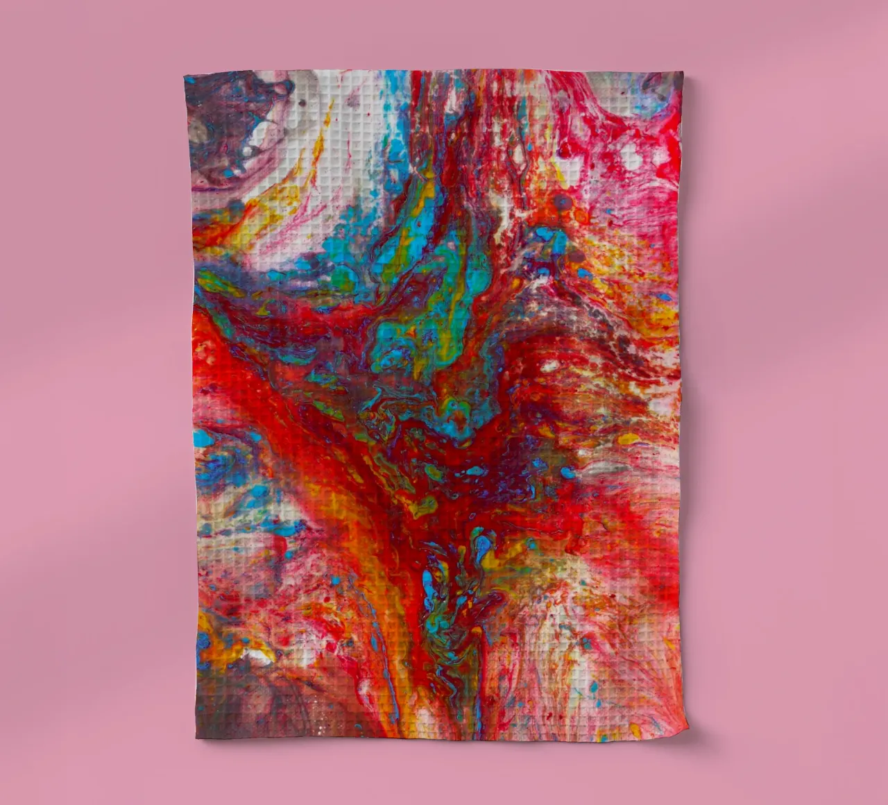 Abstract Artwork Colourful #13 canovaccio da cucina da kathrinmay