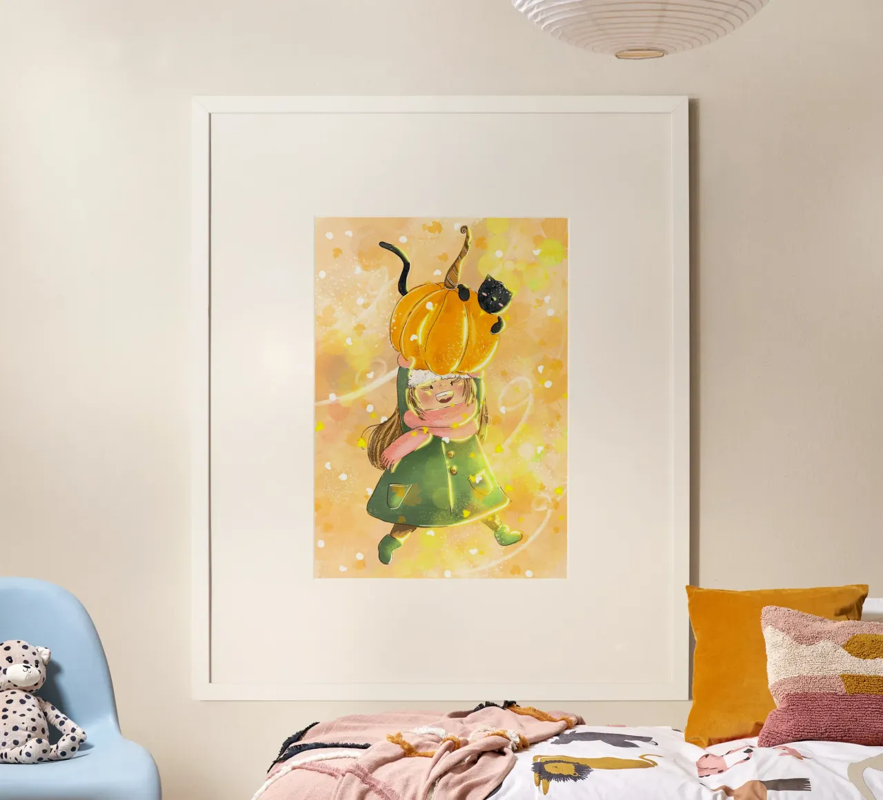 falling leaves poster da vintageshop