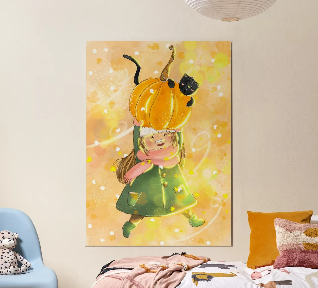 falling leaves poster da vintageshop