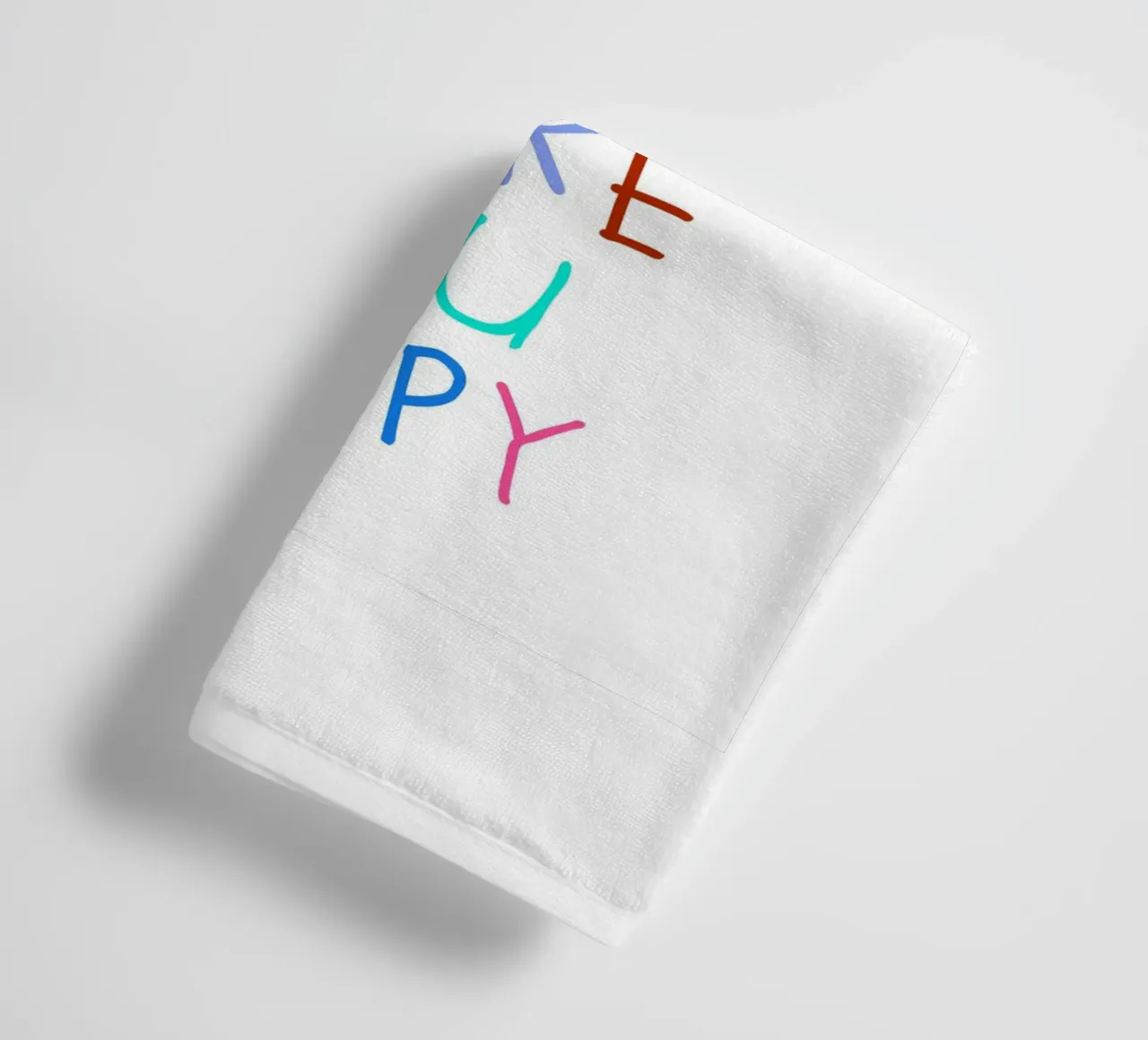 Do the Things That Make You Happy asciugamano da bagno da Attaboy Dsgn