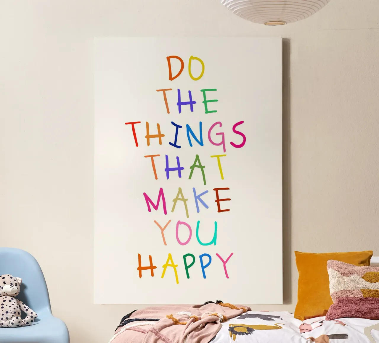 Do the Things That Make You Happy tela da Attaboy Dsgn