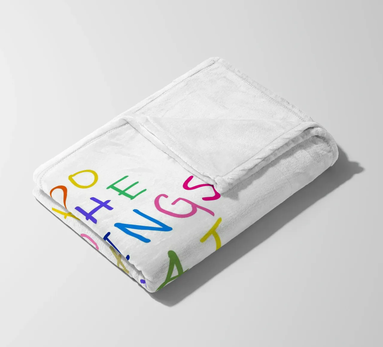 Do the Things That Make You Happy coperta in pile da Attaboy Dsgn