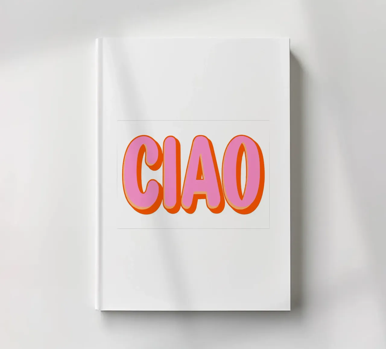 Ciao Retro Typography notebook by Attaboy Dsgn