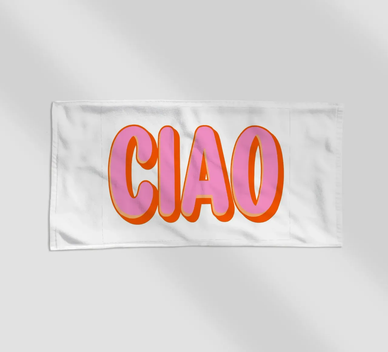 Ciao Retro Typography telo mare da Attaboy Dsgn