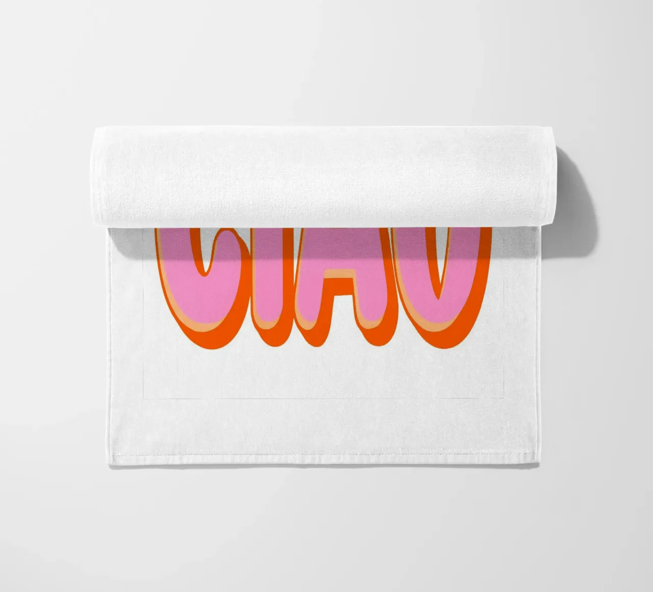 Ciao Retro Typography telo mare da Attaboy Dsgn