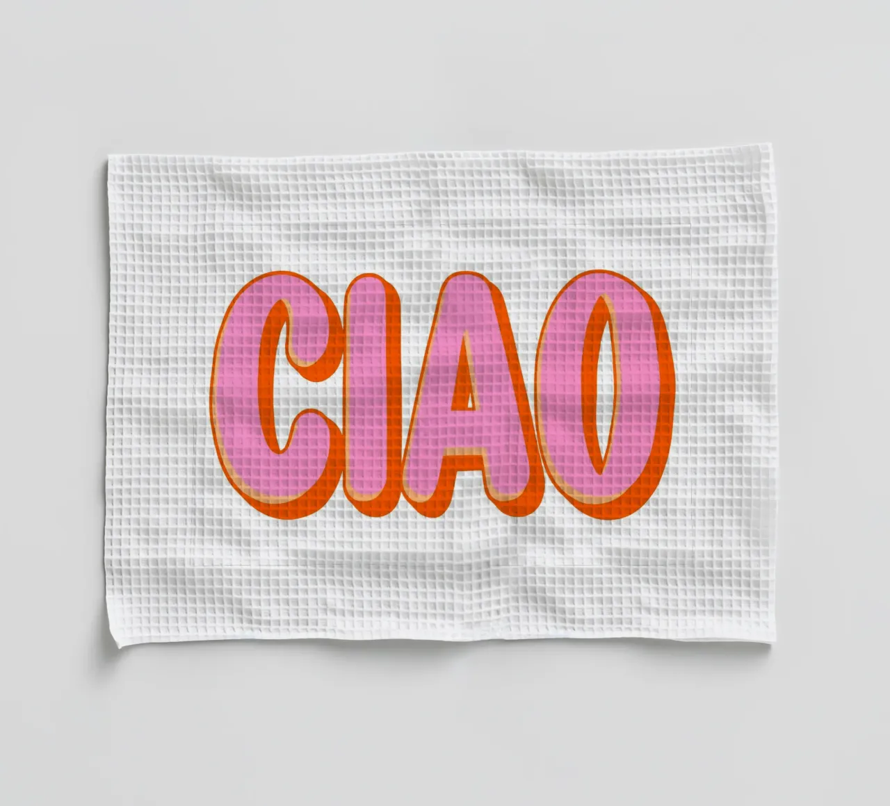 Ciao Retro Typography torchon de Attaboy Dsgn