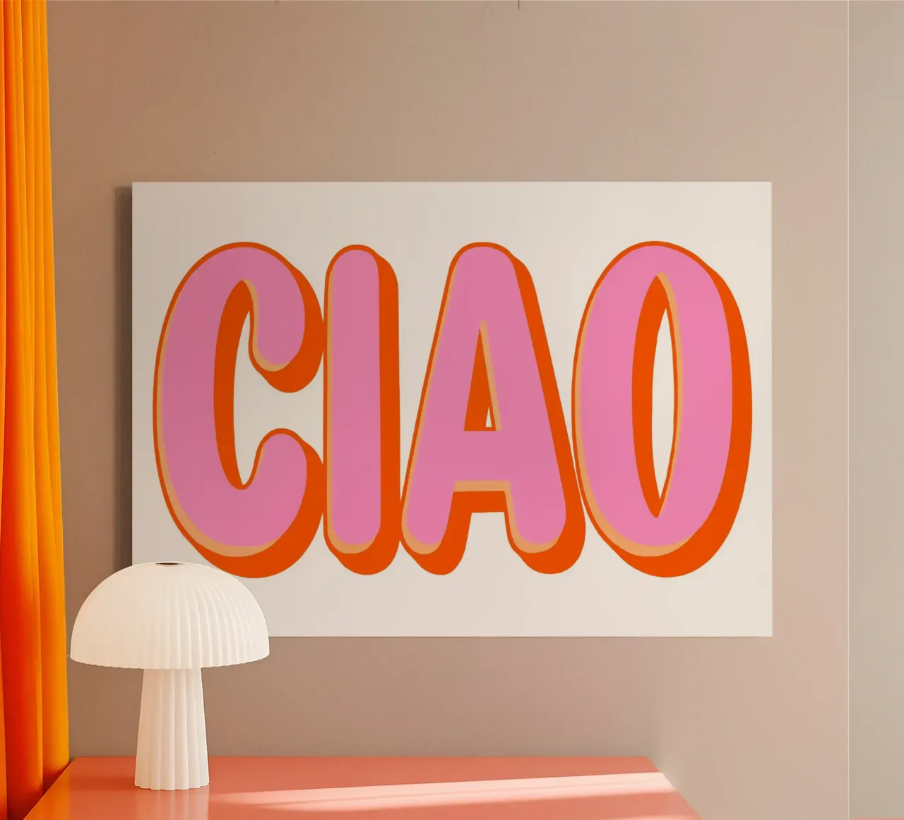 Ciao Retro Typography tela da Attaboy Dsgn
