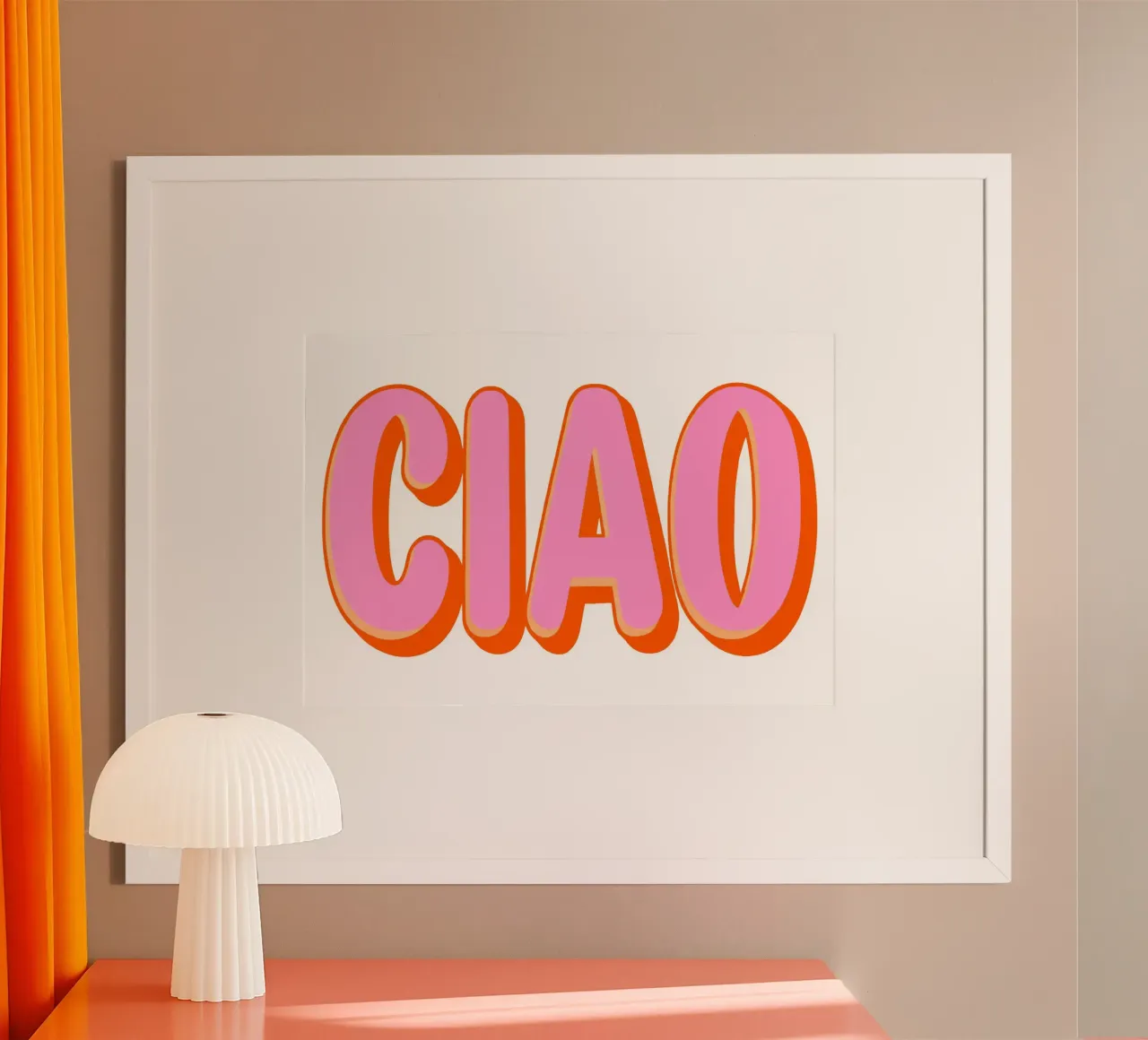 Ciao Retro Typography carta hahnemühle da Attaboy Dsgn