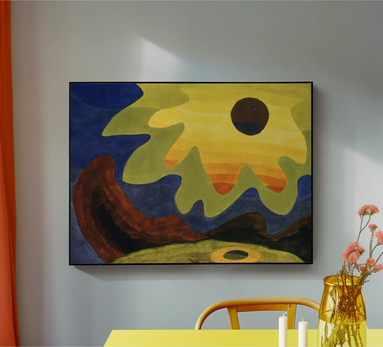 Sun  illustration plexiglass da vintageshop