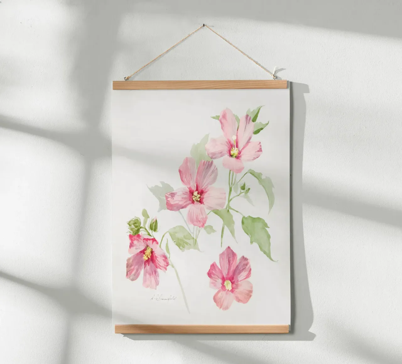 Study of Mallow poster da vintageshop