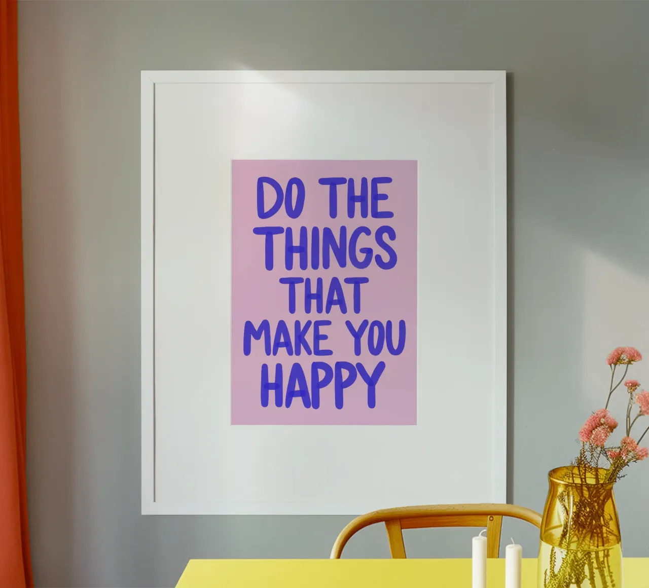 Do the Things That Make You Happy carta hahnemühle da Attaboy Dsgn