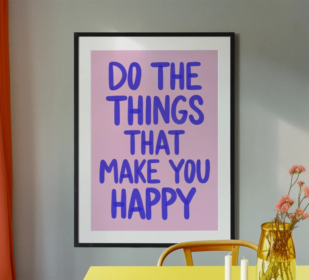 Do the Things That Make You Happy carta hahnemühle da Attaboy Dsgn