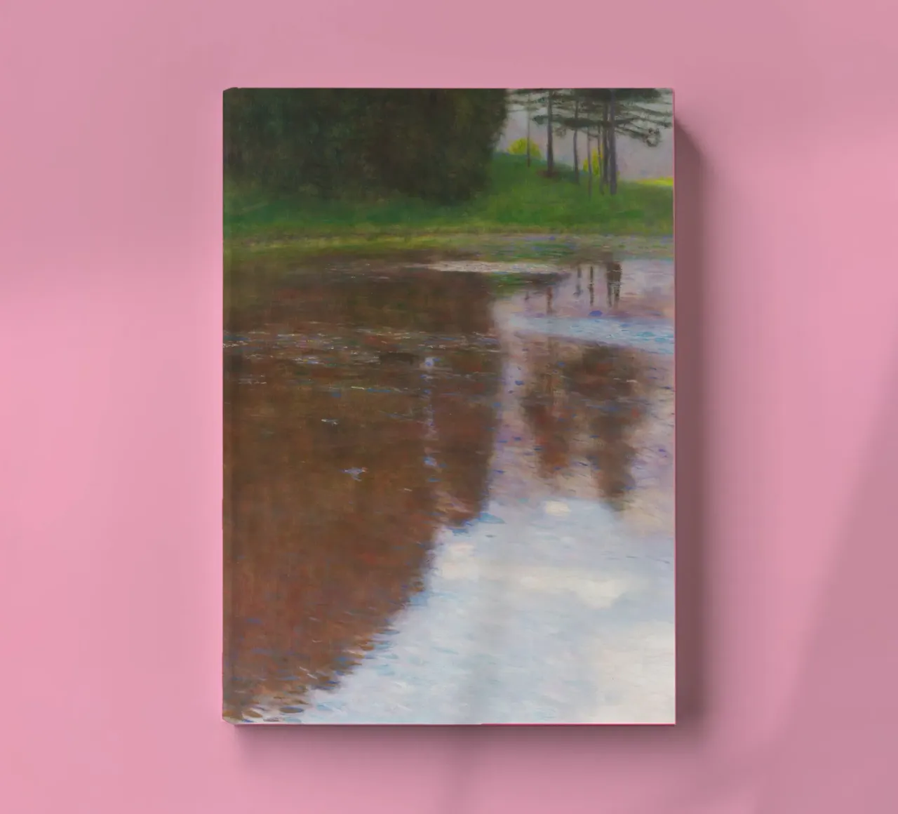 Gustav Klimt Una mattina in riva allo stagno diario da Jolie Prints